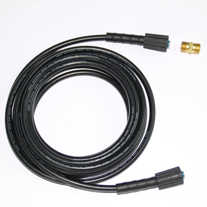 XZT 3000 PSI 35FT 1/4-inch High Pressure Washer Hose with Adapter,3000PSI Extension Hose for most brand pressure washer - Image 1